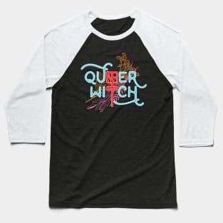 Queer Witch (Neon) Baseball T-Shirt